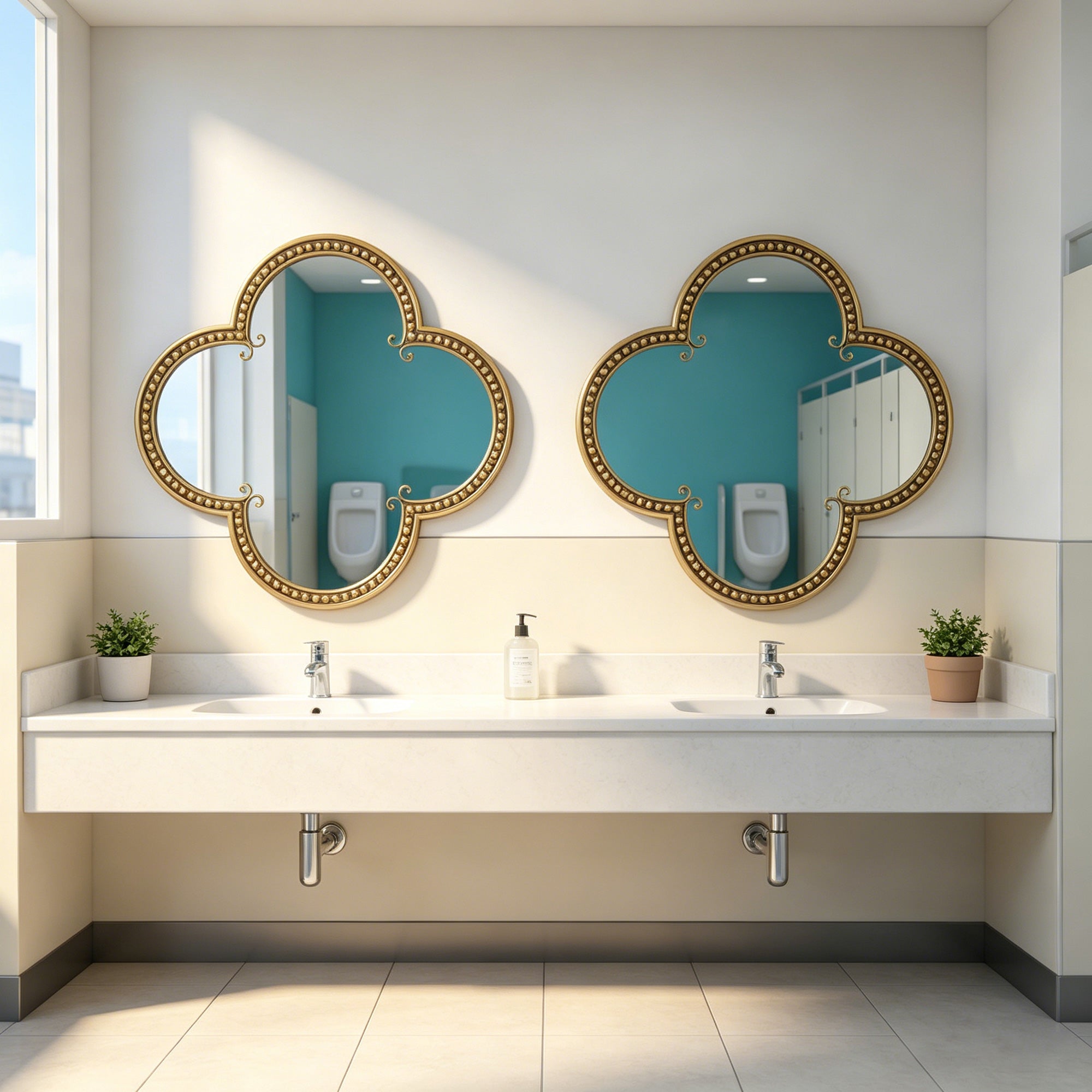 Quatrefoil Mirror - 31.5