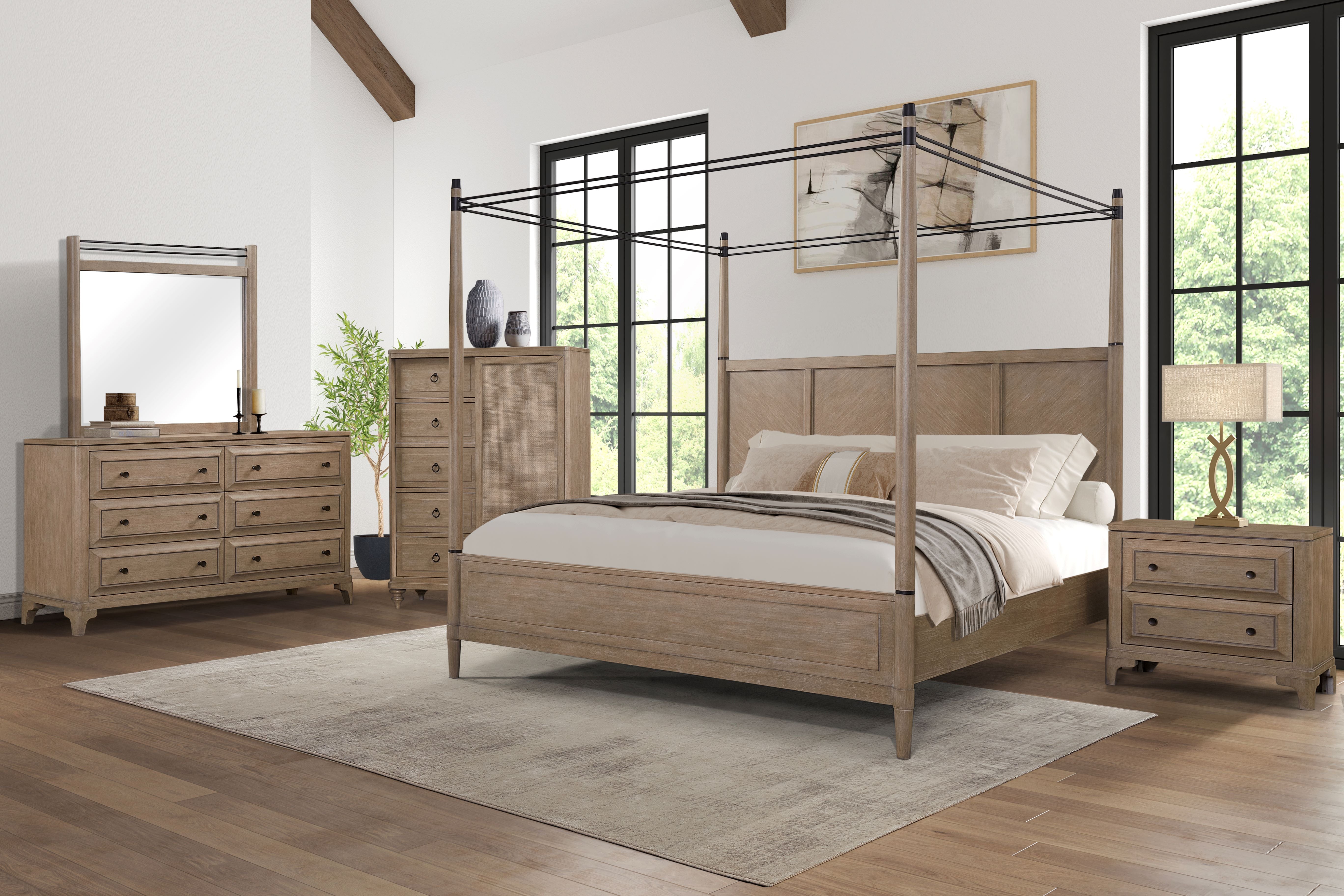 Queen Canopy Bedroom Set