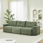 Chenille Sofa for Living Room - 109" Large Modern 3-Seater