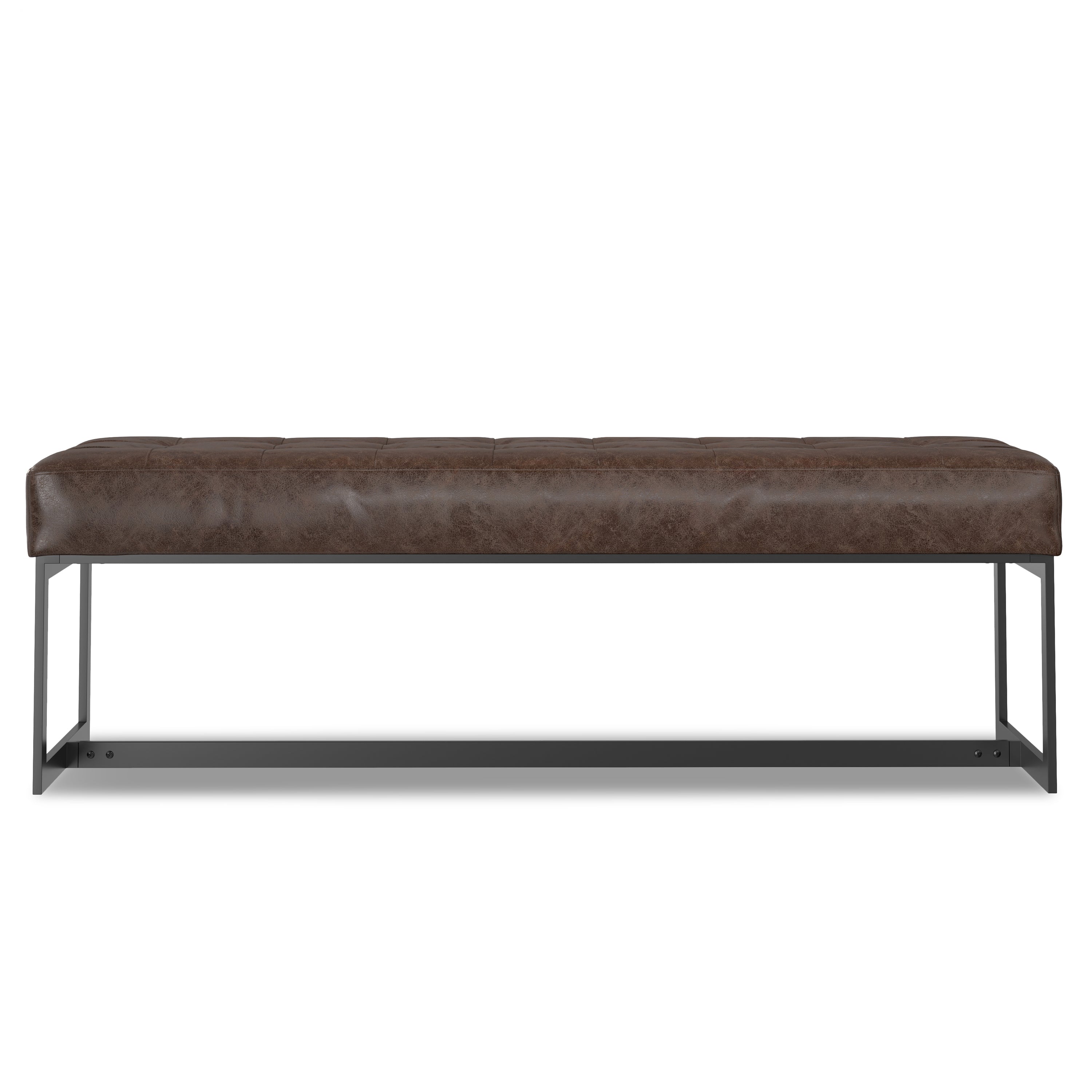 Penelope Leather Bench
