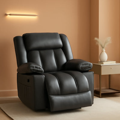 Electric Lift Recliner Chair in Grey