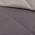 Twin/Twin XL Diamond Quilting Reversible Comforter Set