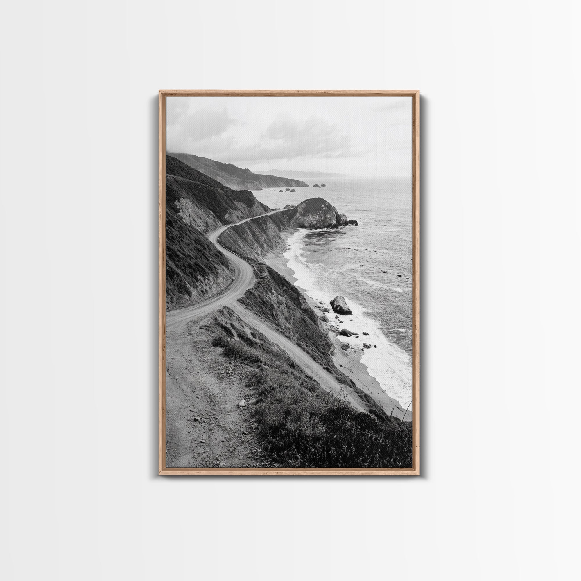 Winding Beach Road, Coastal Drive, Ocean Cliffs