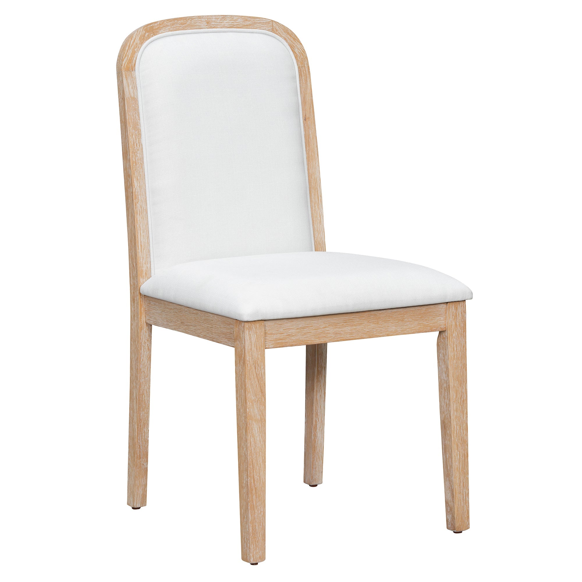 Vintage Style Dining Chair Set with 4 Upholstered Chairs