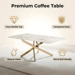 Faux Marble Table