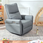 Power Swivel Rocker Recliner Chair