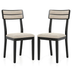 Modern Dining Chairs Set of 2 with Tilt Backrest