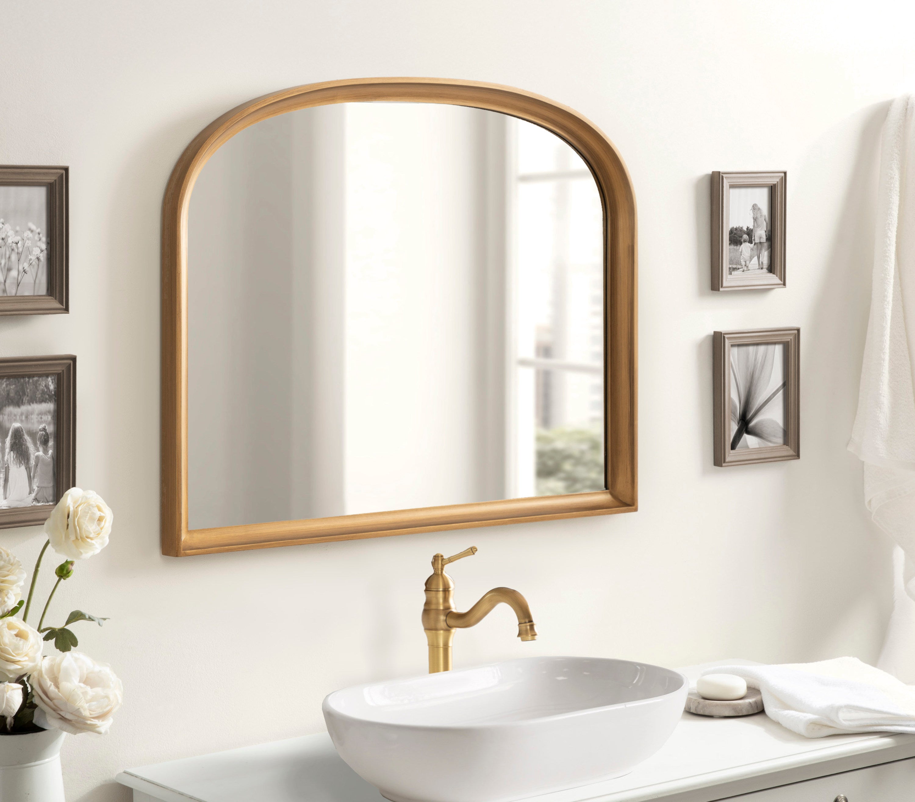 Hatherleigh Basket Arch Wall Mirror