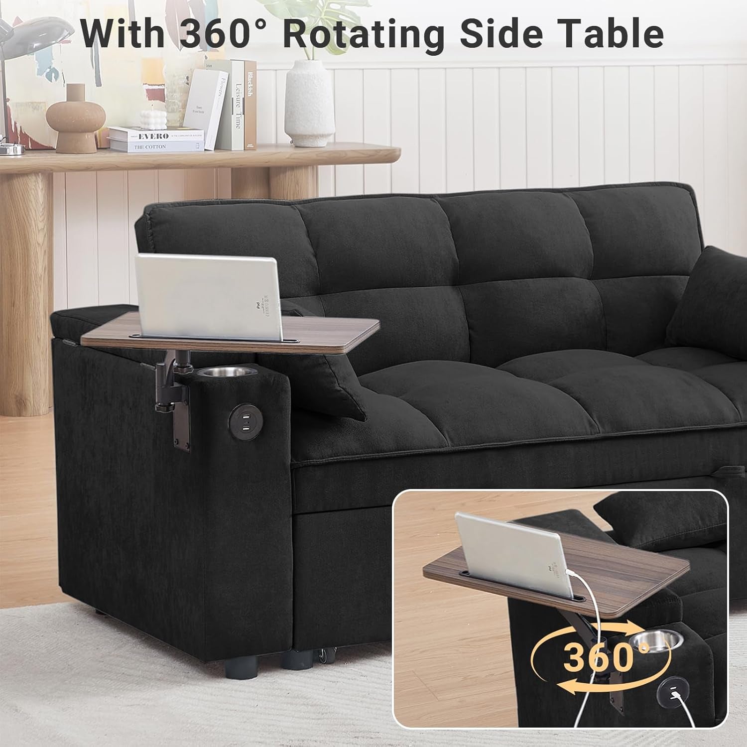 Transformable Sleeper Sofa Bed