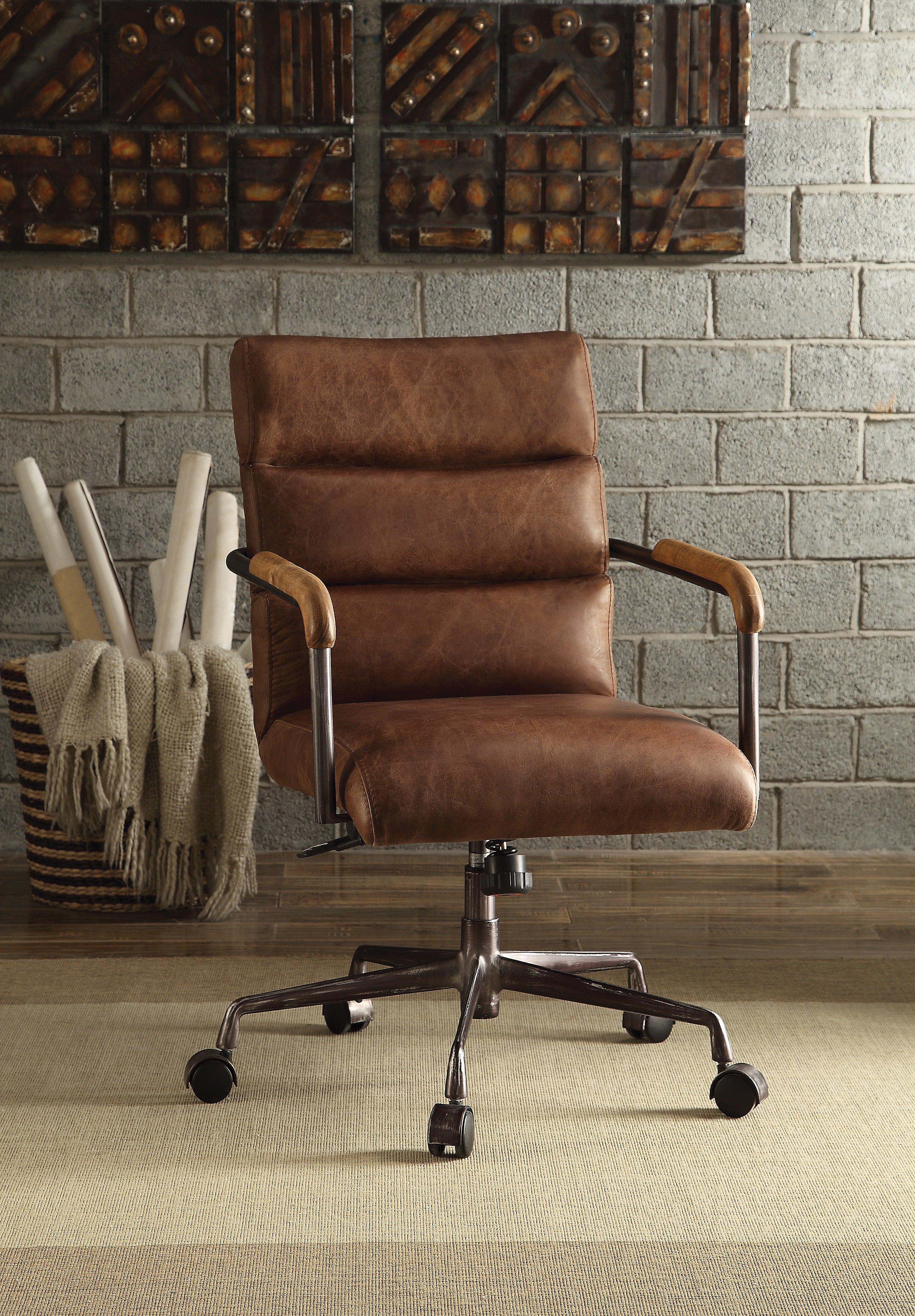 Harith Retro Office Chair