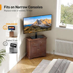 Tabletop TV Stand 23 to 60 Inches Height Adjustable