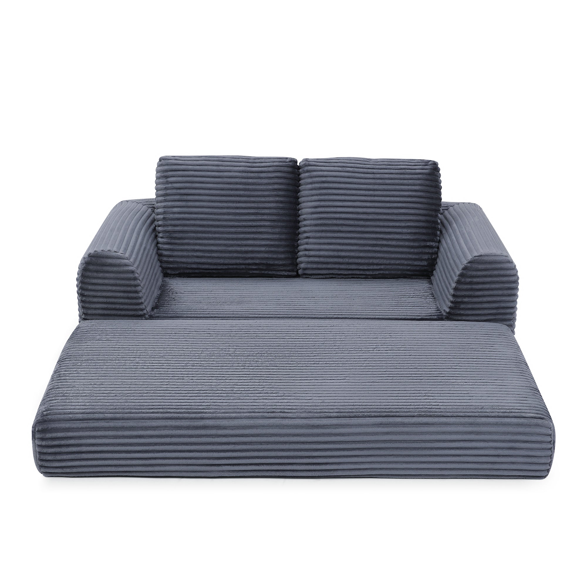 2-in-1 Folding Convertible Sofa Bed