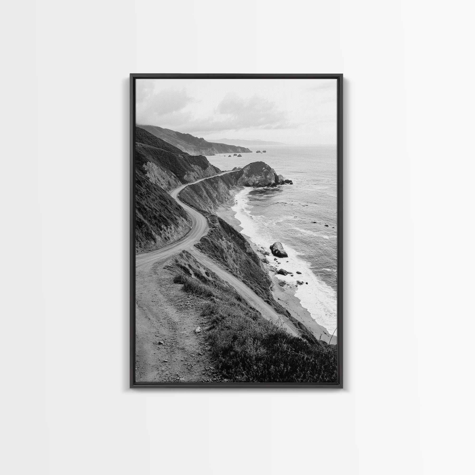 Winding Beach Road, Coastal Drive, Ocean Cliffs