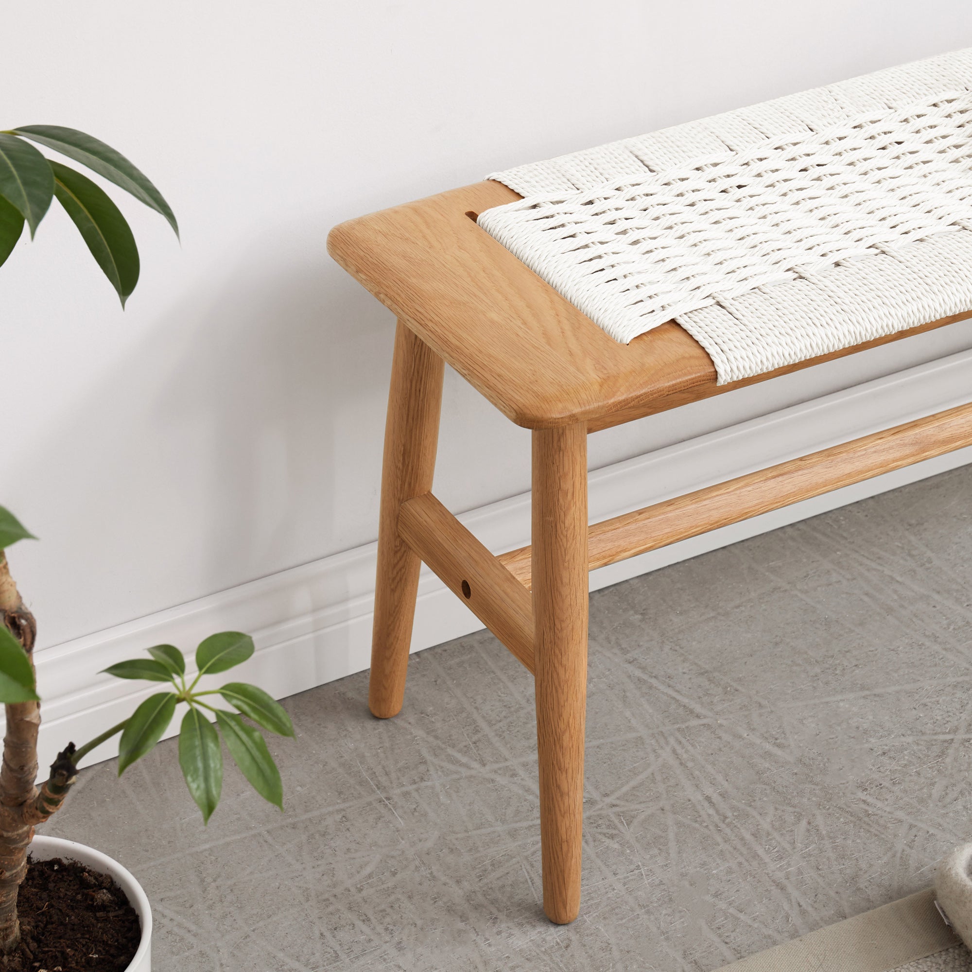 Solid Wood Bench