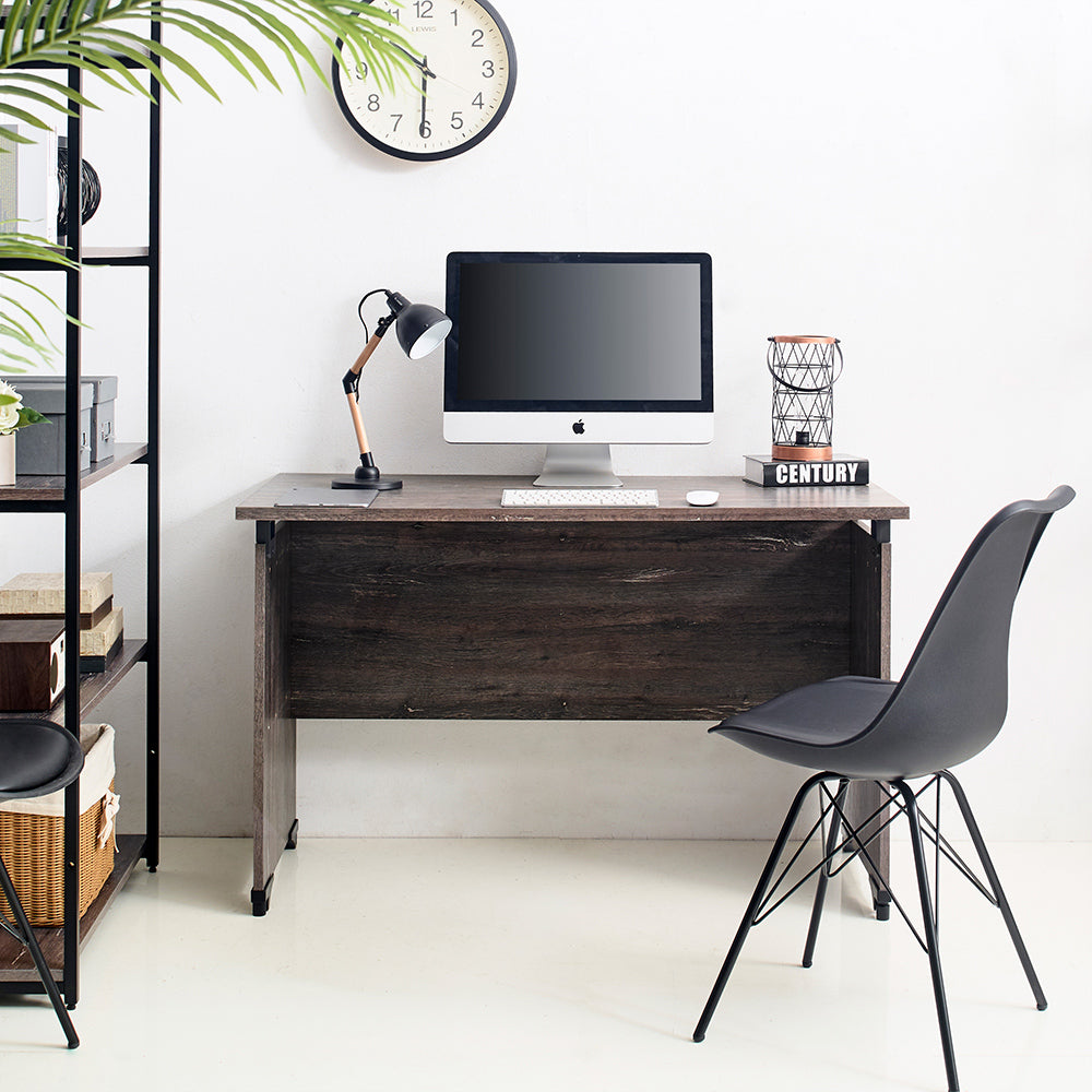 Urban Farmhouse Composite Wood Writing Desk in Rustic