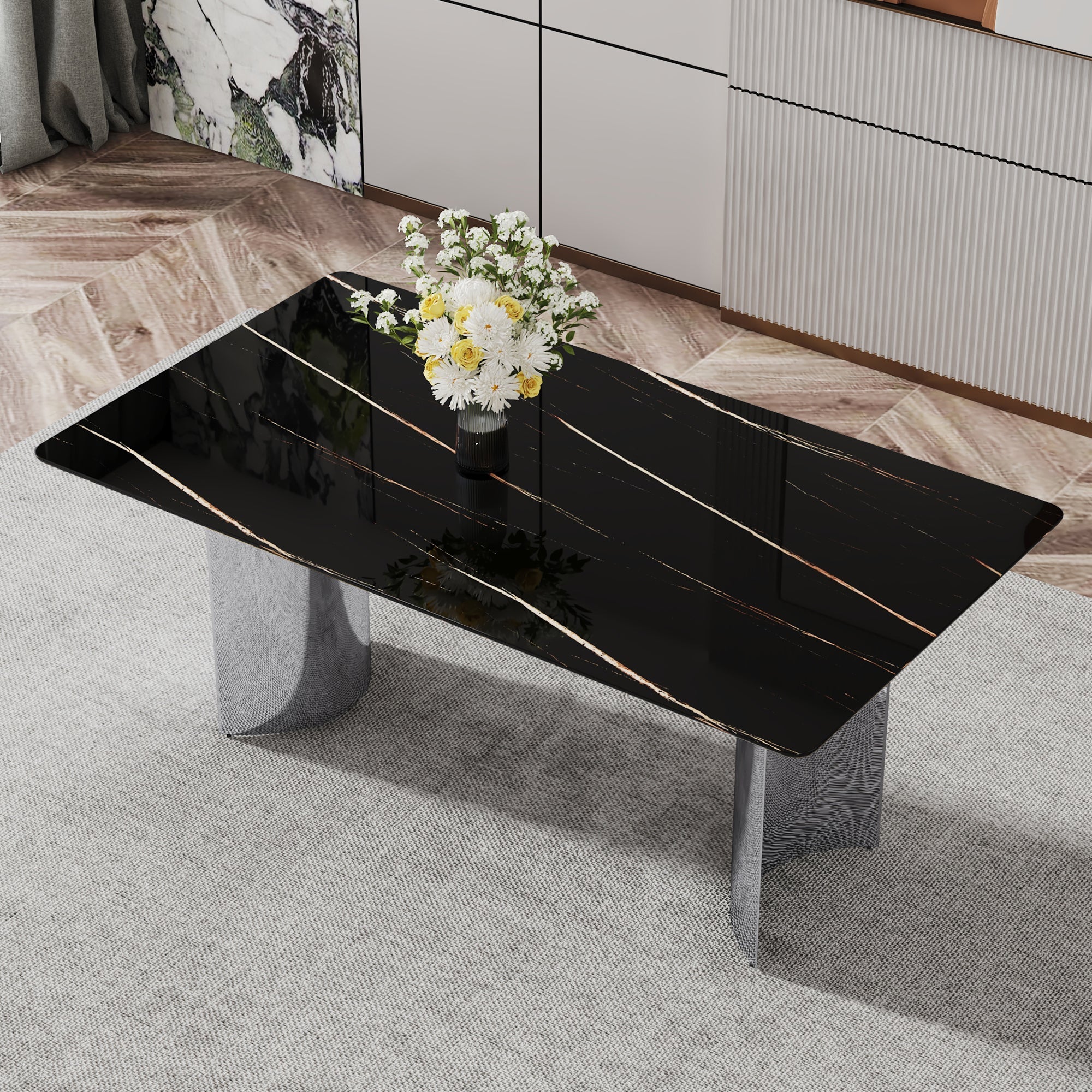 Modern Minimalist Dining Table