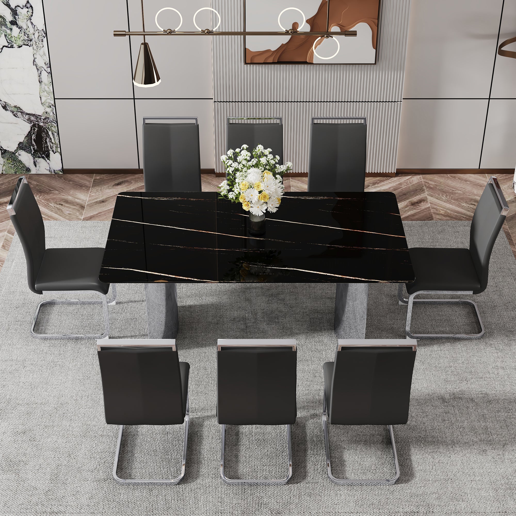 Modern Minimalist Dining Table