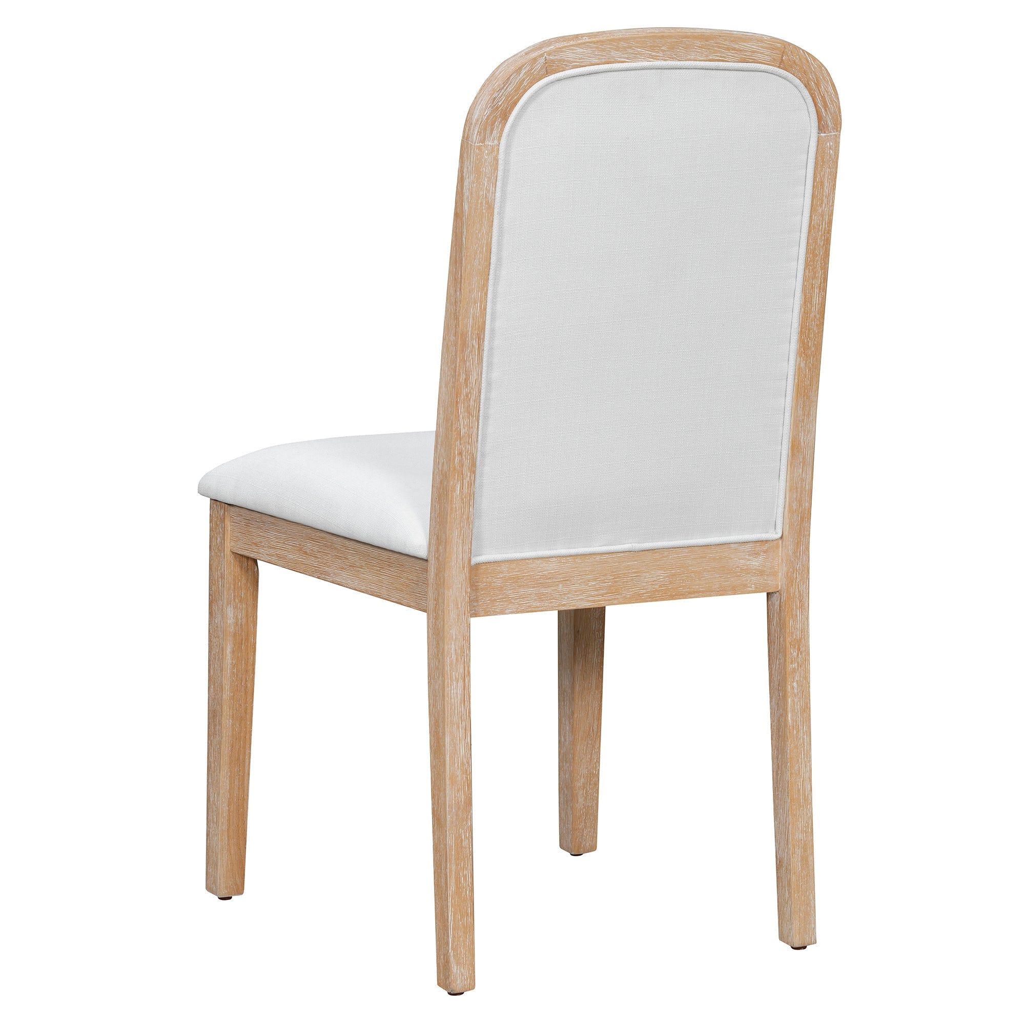 Vintage Style Dining Chair Set with 4 Upholstered Chairs