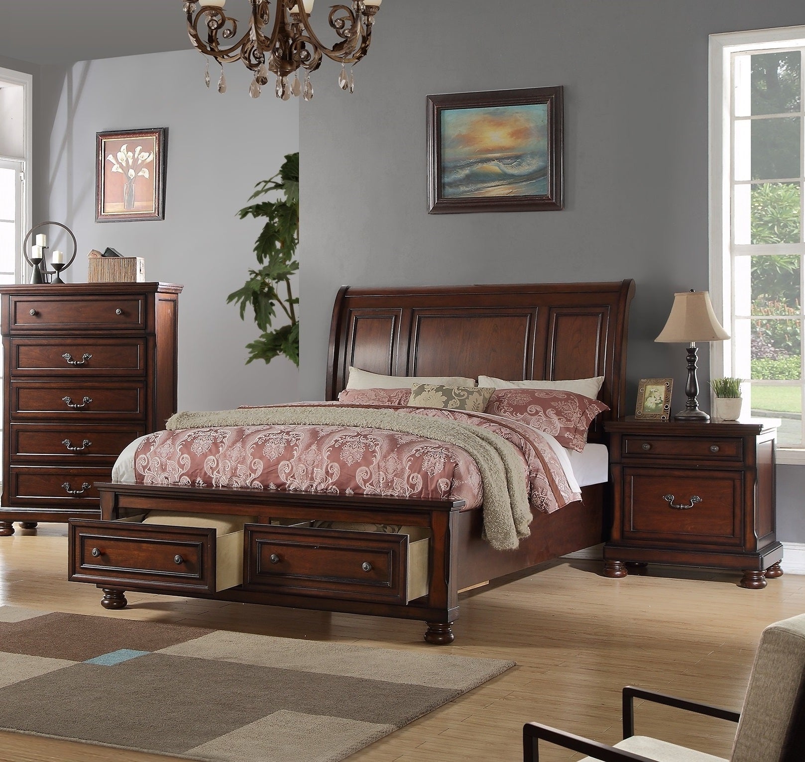 Traditional 3-Piece Bedroom Set