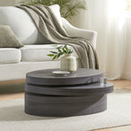 Modernesque Rotating Coffee Table - Matte Finish