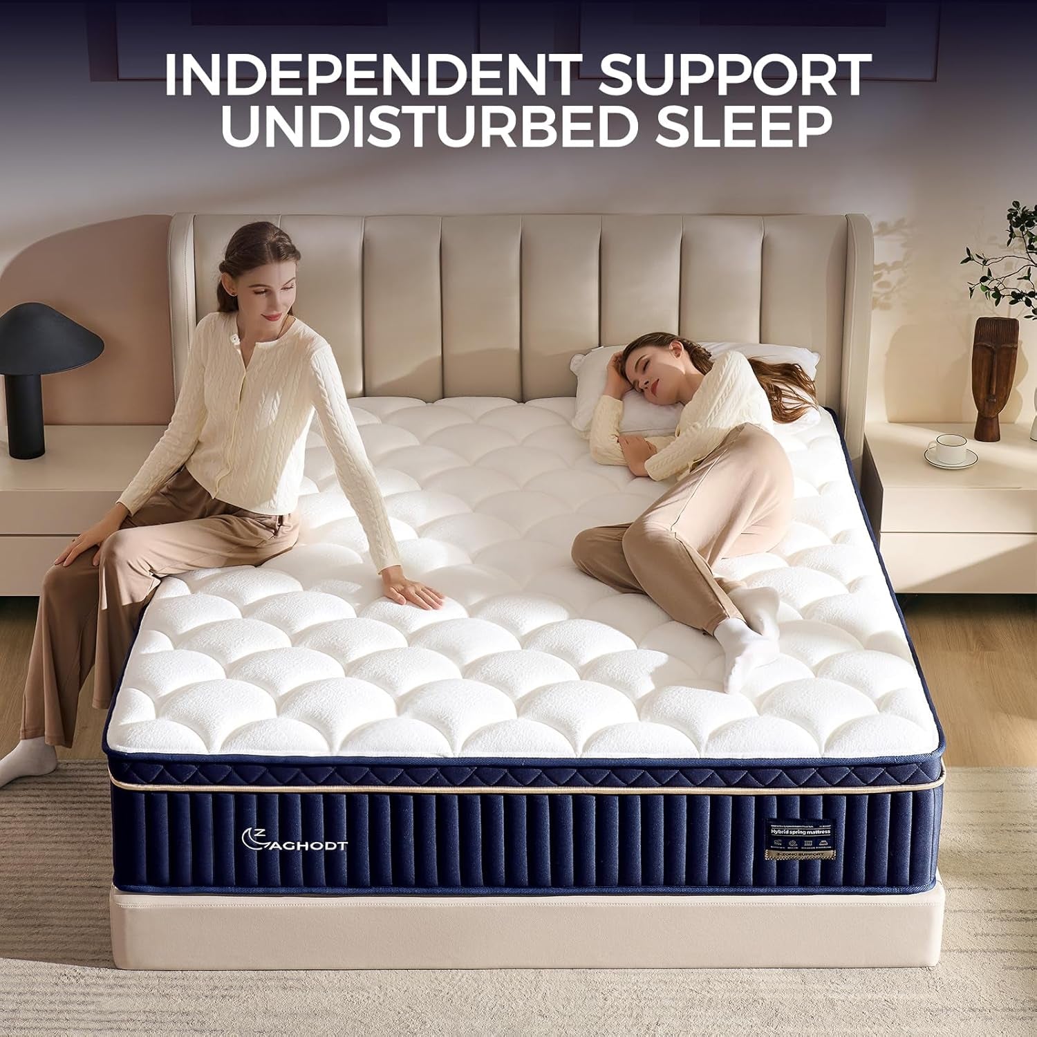 Queen Hybrid Mattress In Box Premium MemoryFoam Comfort