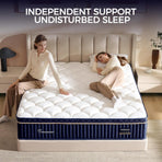 Queen Hybrid Mattress In Box Premium MemoryFoam Comfort