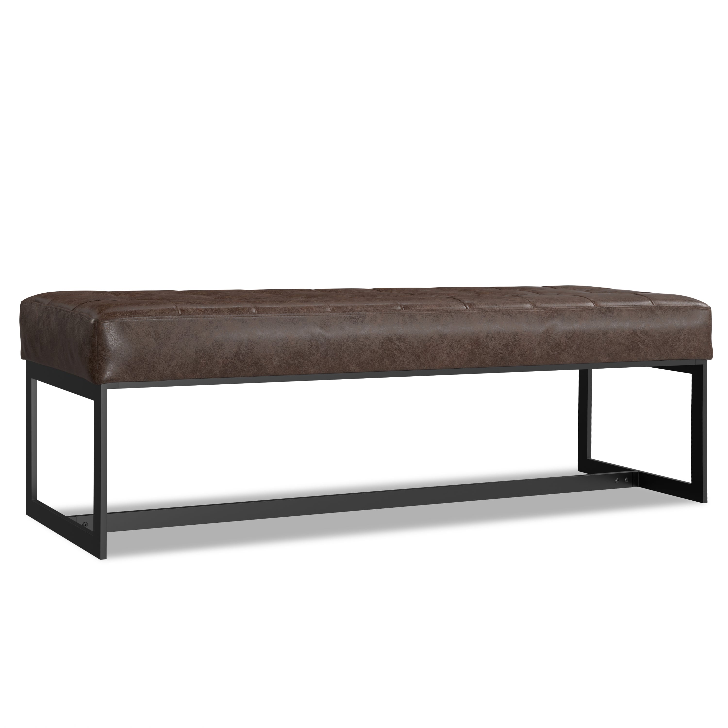 Penelope Leather Bench