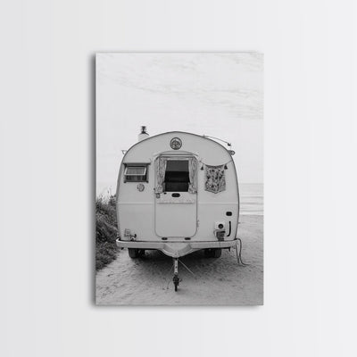 Camper, Vintage, Beach