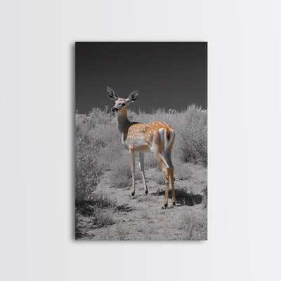 Baby Deer, Spotted Fawn, Desert Wildlife