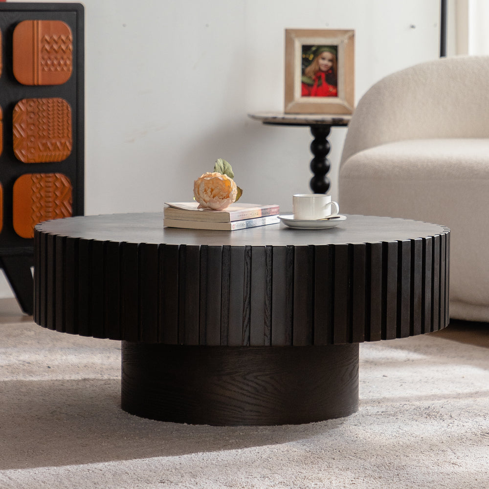 Handcrafted Round Coffee Table