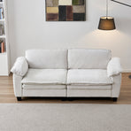 Luxury Chenille Upholstered Loveseat