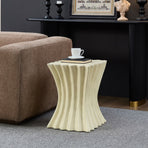 15.16 Inch Vintage Fiberglass End Table