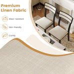 Modern Dining Chairs Set of 2 with Tilt Backrest
