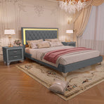 3-Pieces Bedroom Set - Queen Size