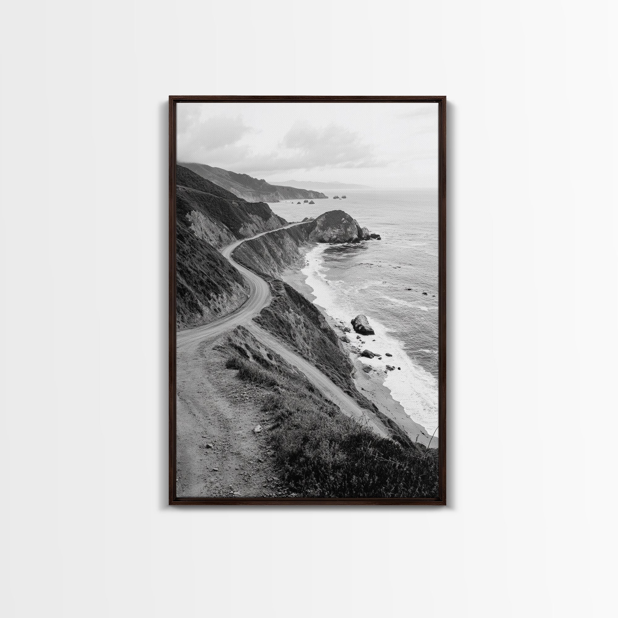 Winding Beach Road, Coastal Drive, Ocean Cliffs