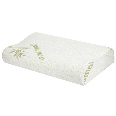 Bamboo Memory Foam Cervical Pillow – Ergonomic Neck & Shoulder Support