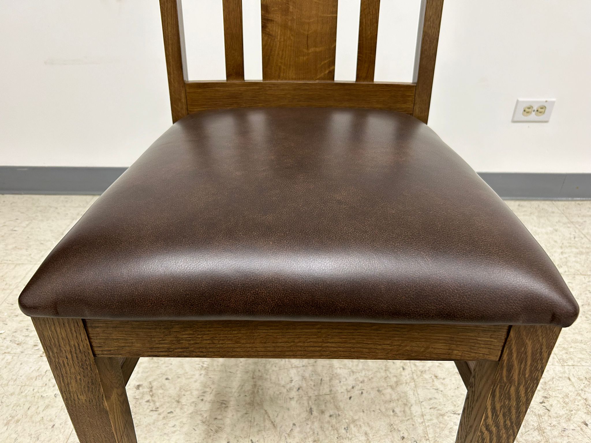 Mission Quarter Sawn Oak Square Dining Table Set - 42