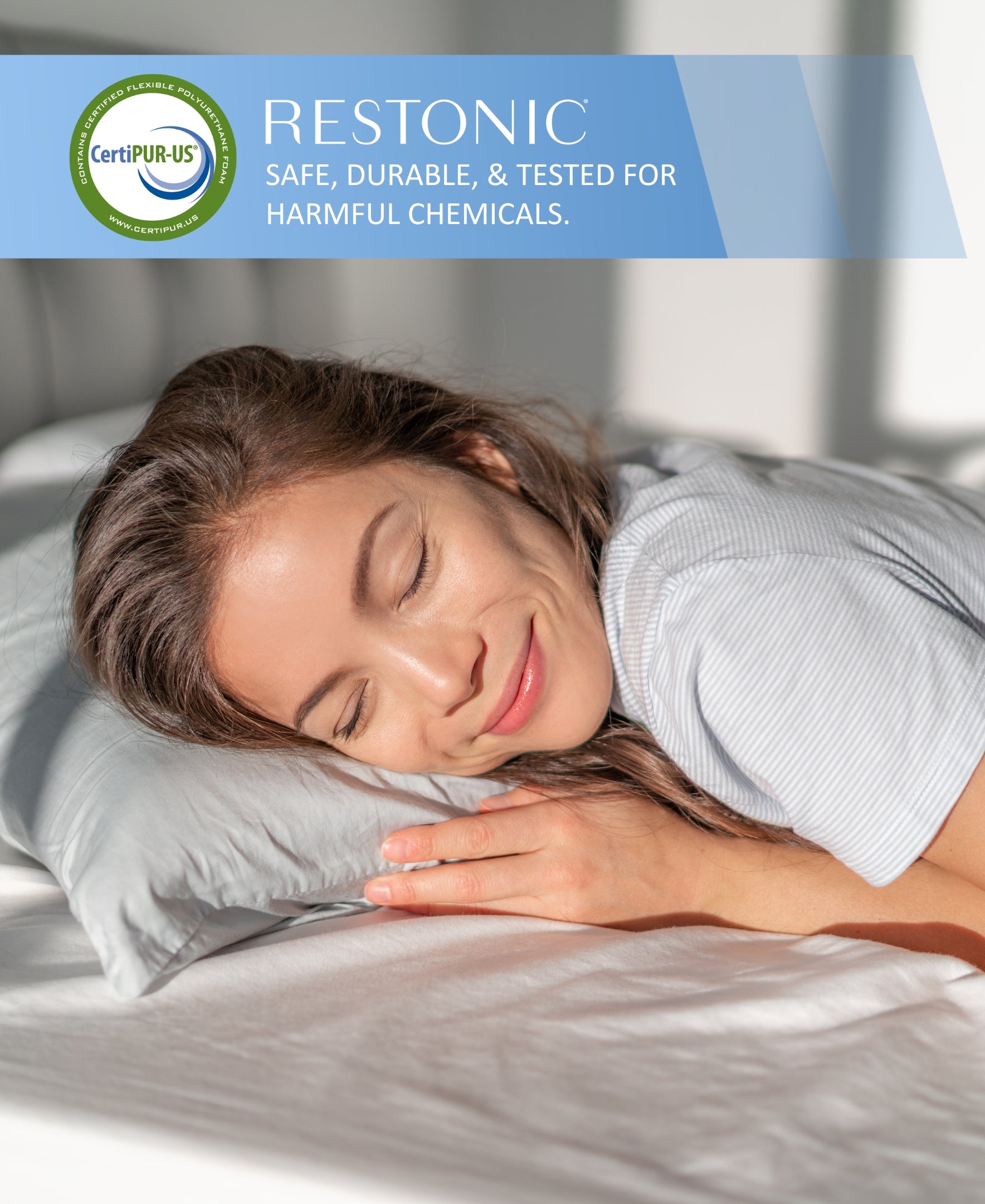 California King - Restonic ComfortCare Hybrid Restful Nights Firm Mattress