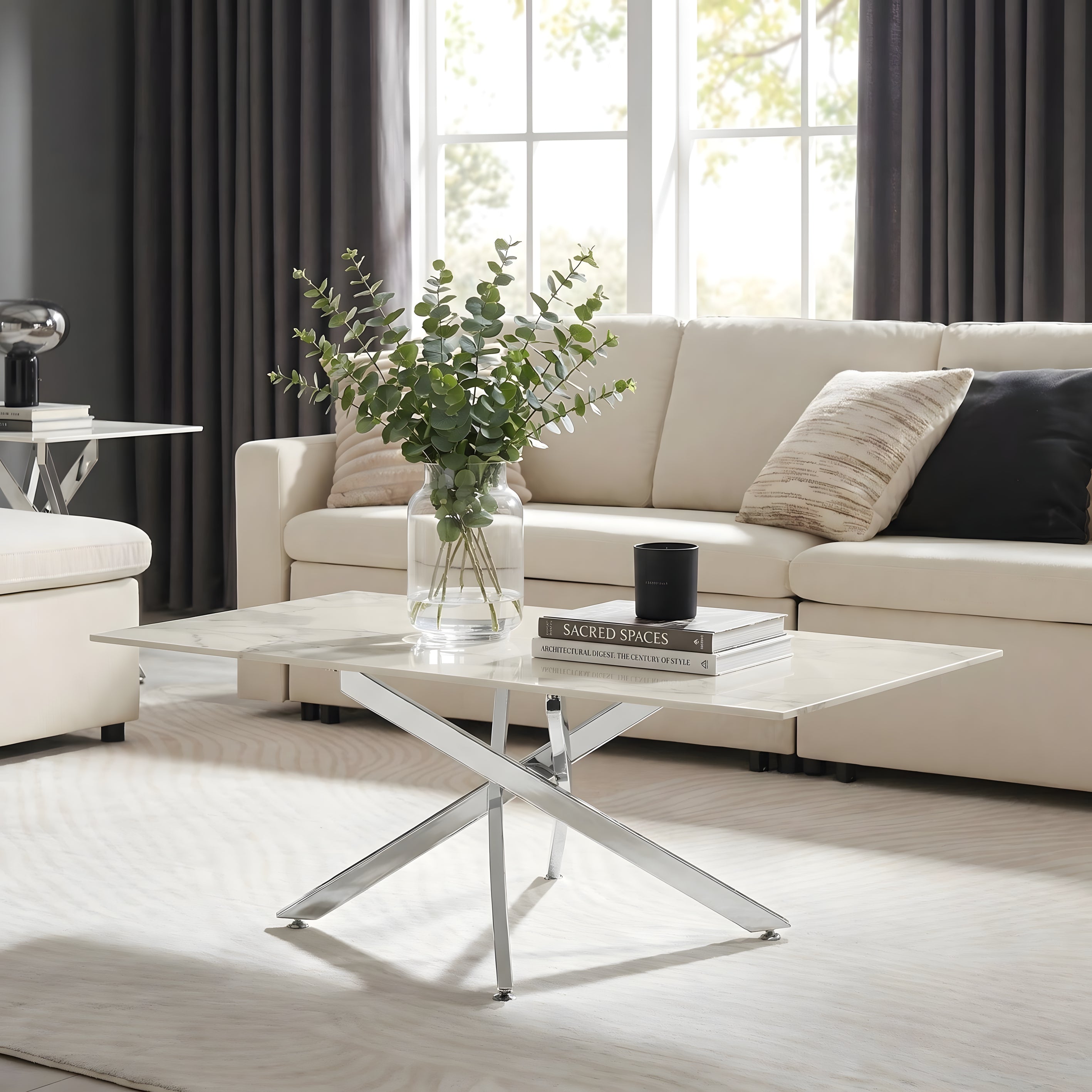 Faux Marble Table