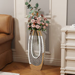 24.01" U-Shaped Floor Vase