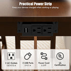 4-Piece Bar Table Set Counter-Height Table