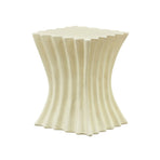 15.16 Inch Vintage Fiberglass End Table