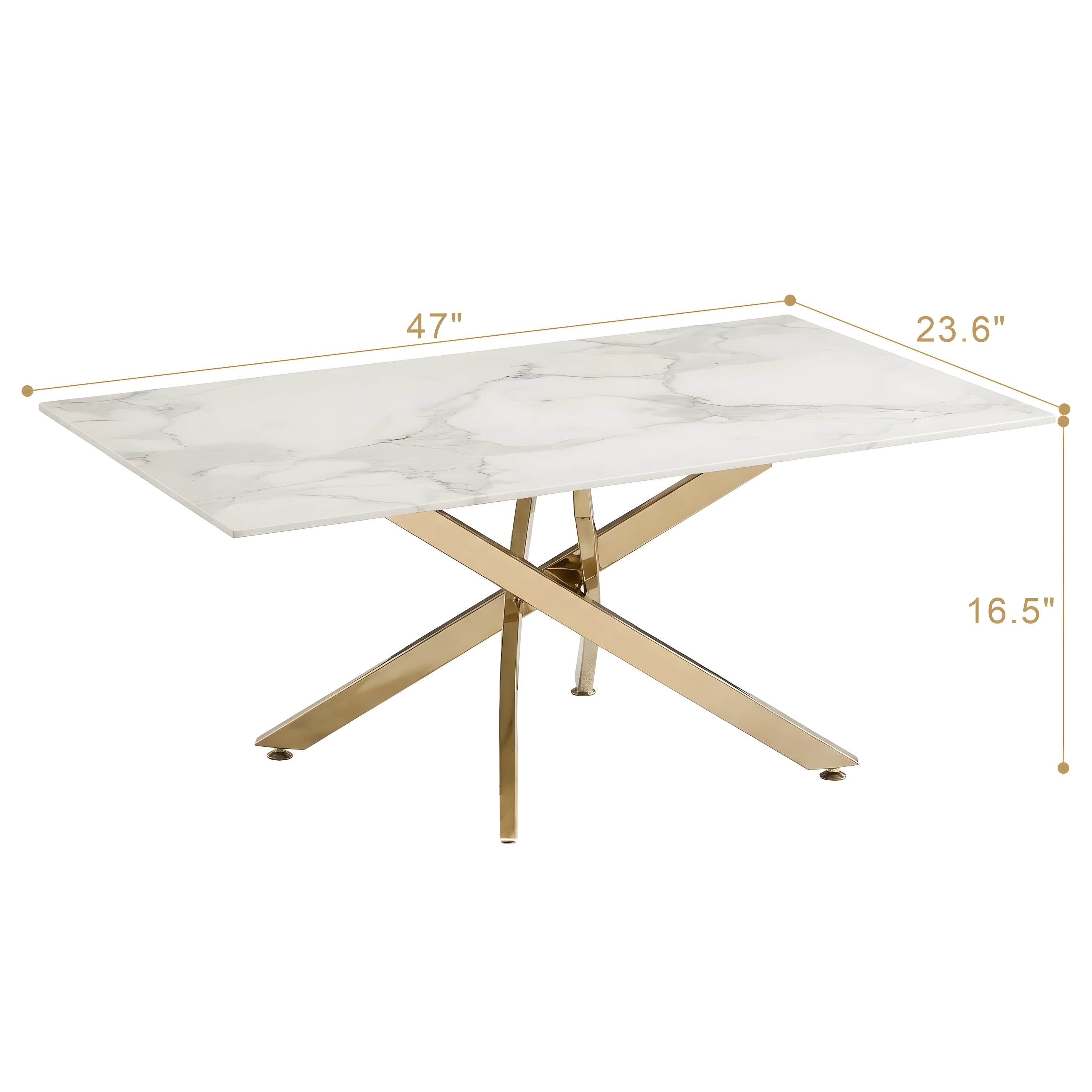 Faux Marble Table