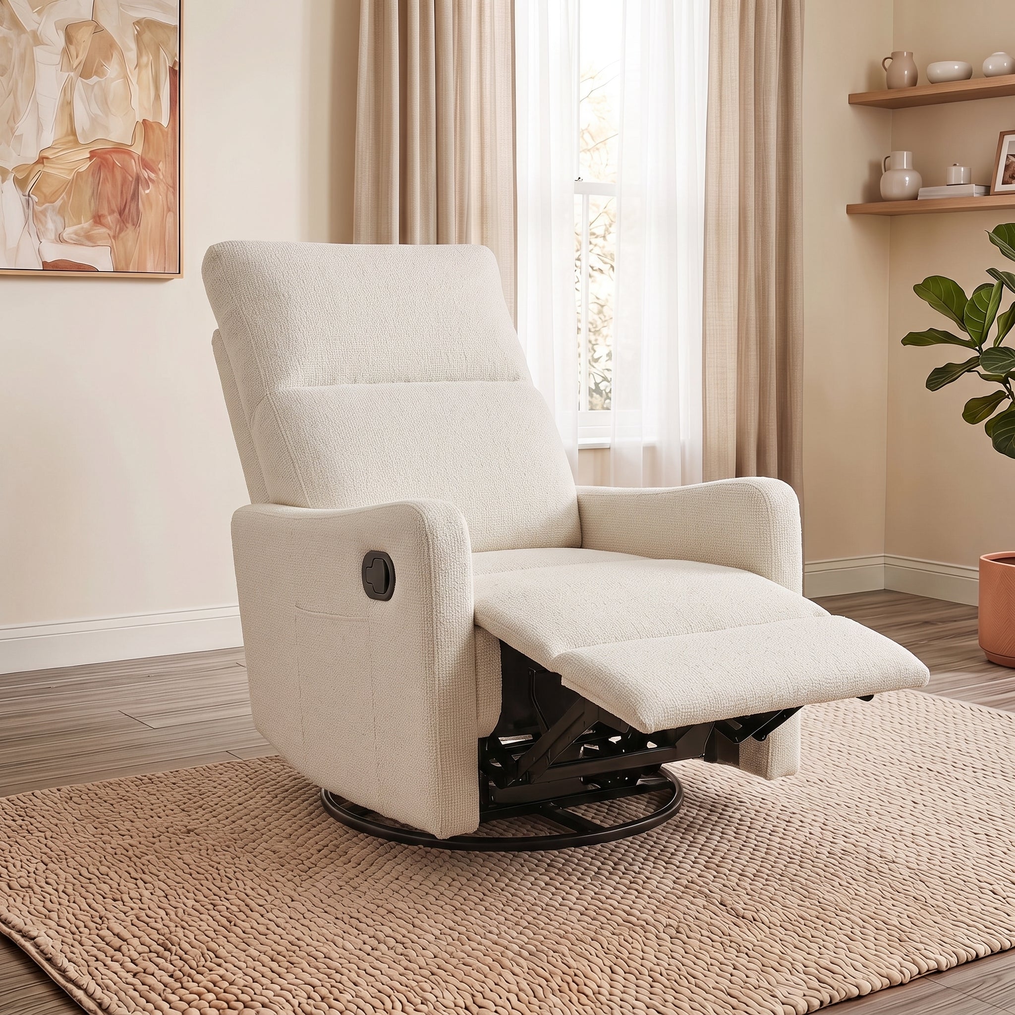 Manual Swivel Rocker Recliner Chair