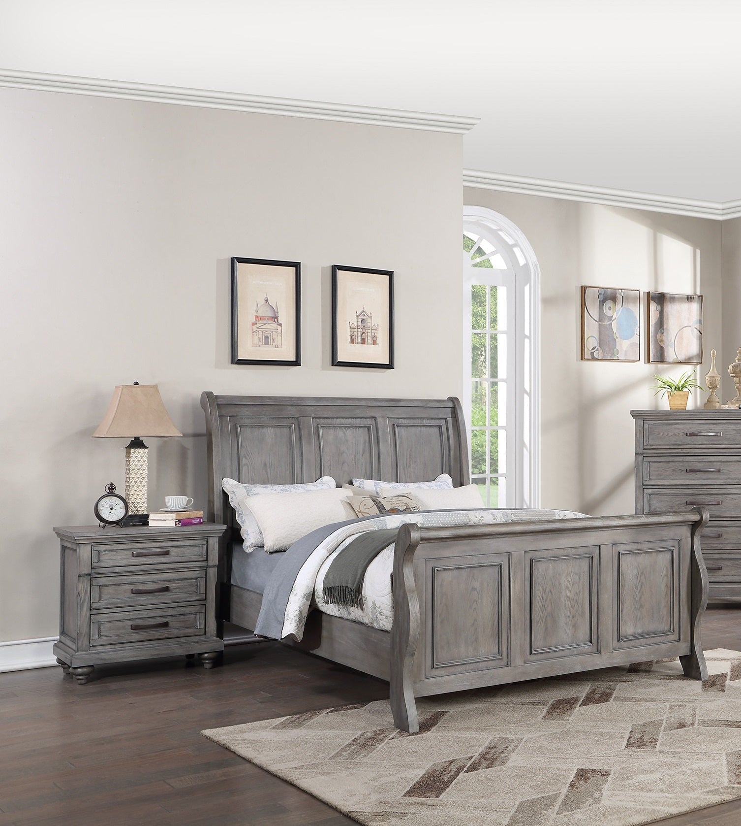 Antique Bedroom Set - Queen