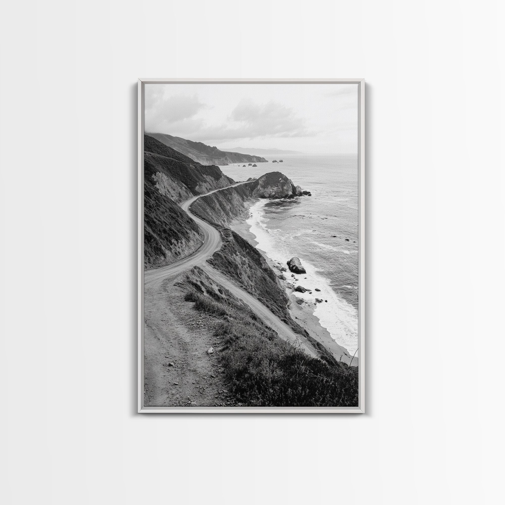 Winding Beach Road, Coastal Drive, Ocean Cliffs