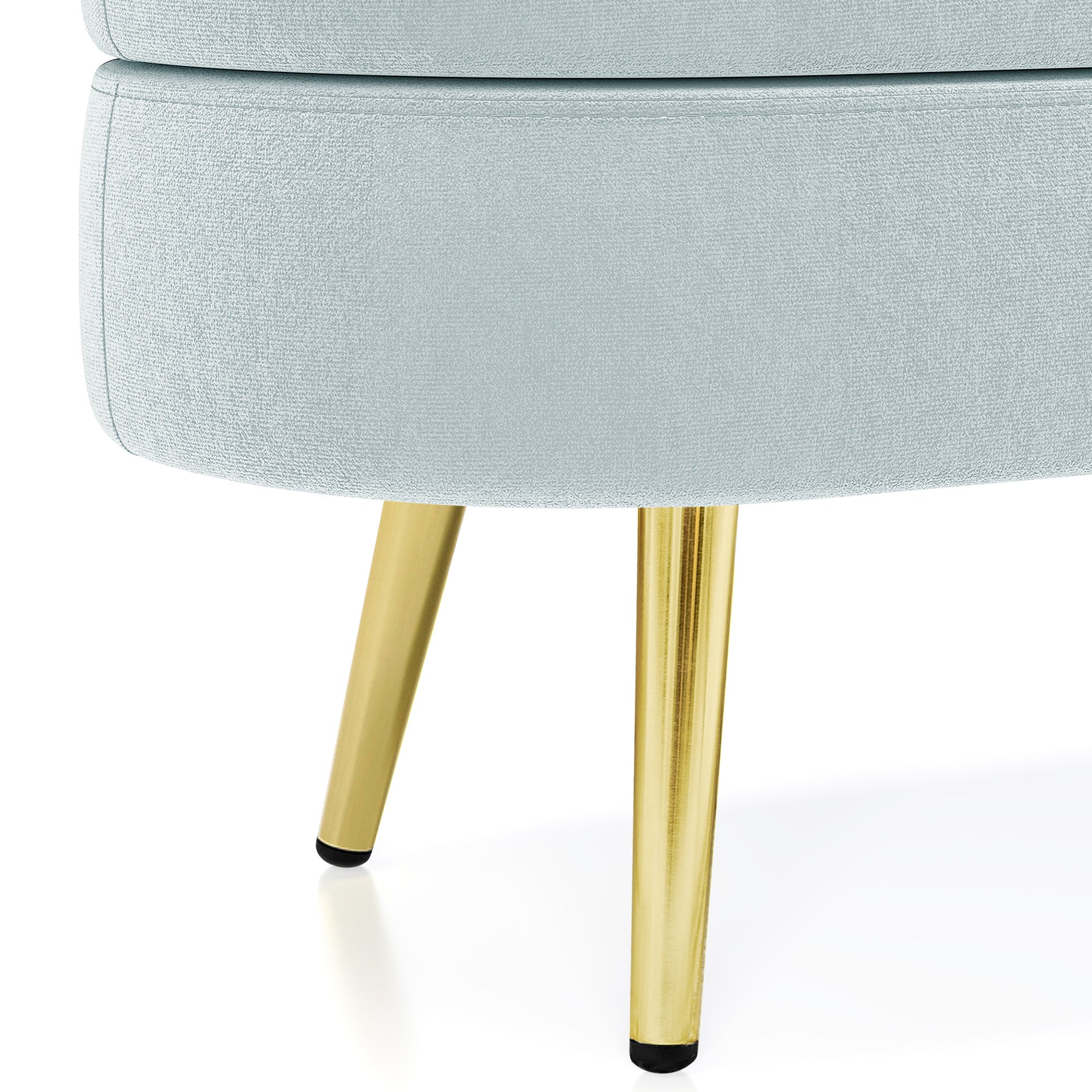 Oval Storage Bench