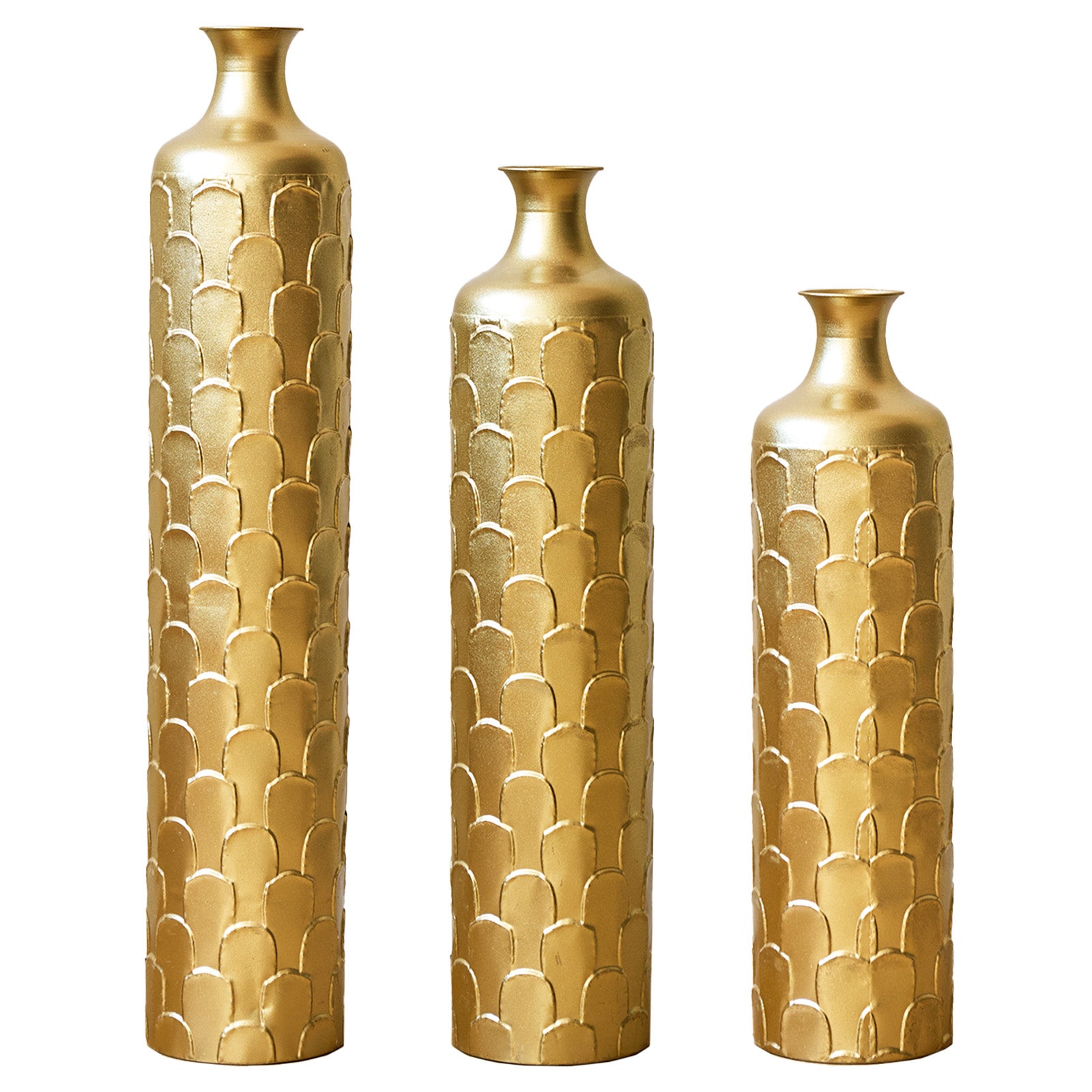 Floor Metal Vases