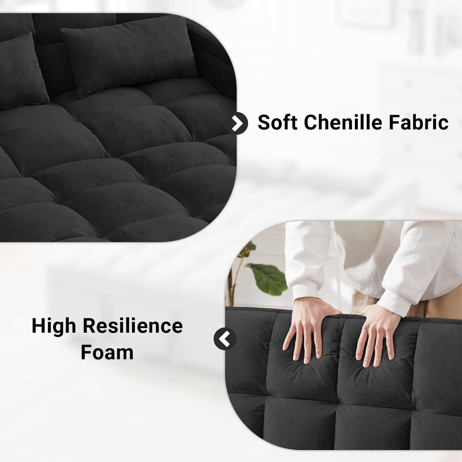 Transformable Sleeper Sofa Bed