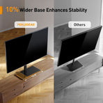 Tabletop TV Stand 23 to 60 Inches Height Adjustable